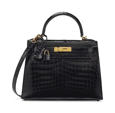 kelly hermes sellier 28 noir|hermes kelly 25 crocodile price.